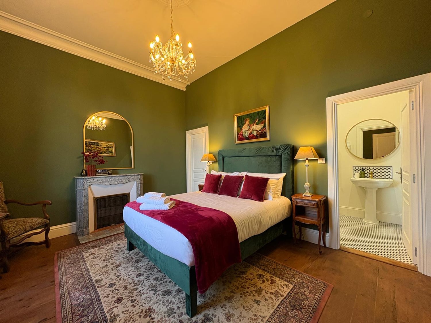 Chambre | Château de vacances en Nouvelle-Aquitaine