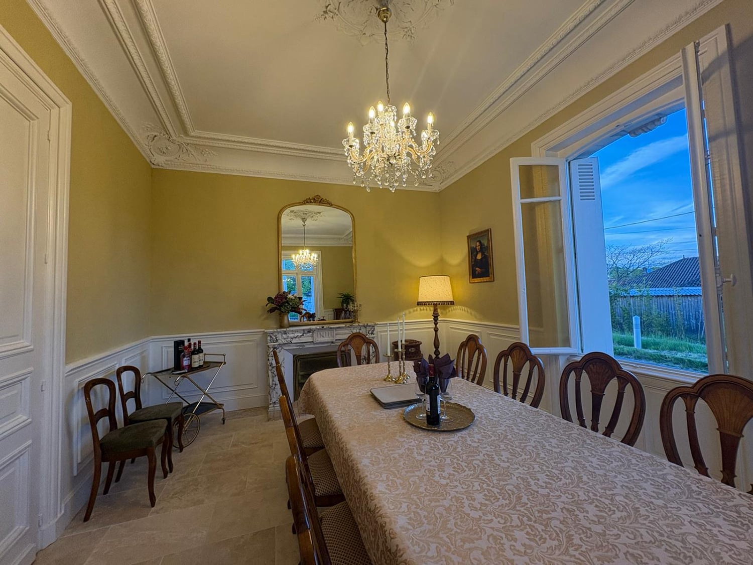 Salle à manger | Château de vacances en Nouvelle-Aquitaine