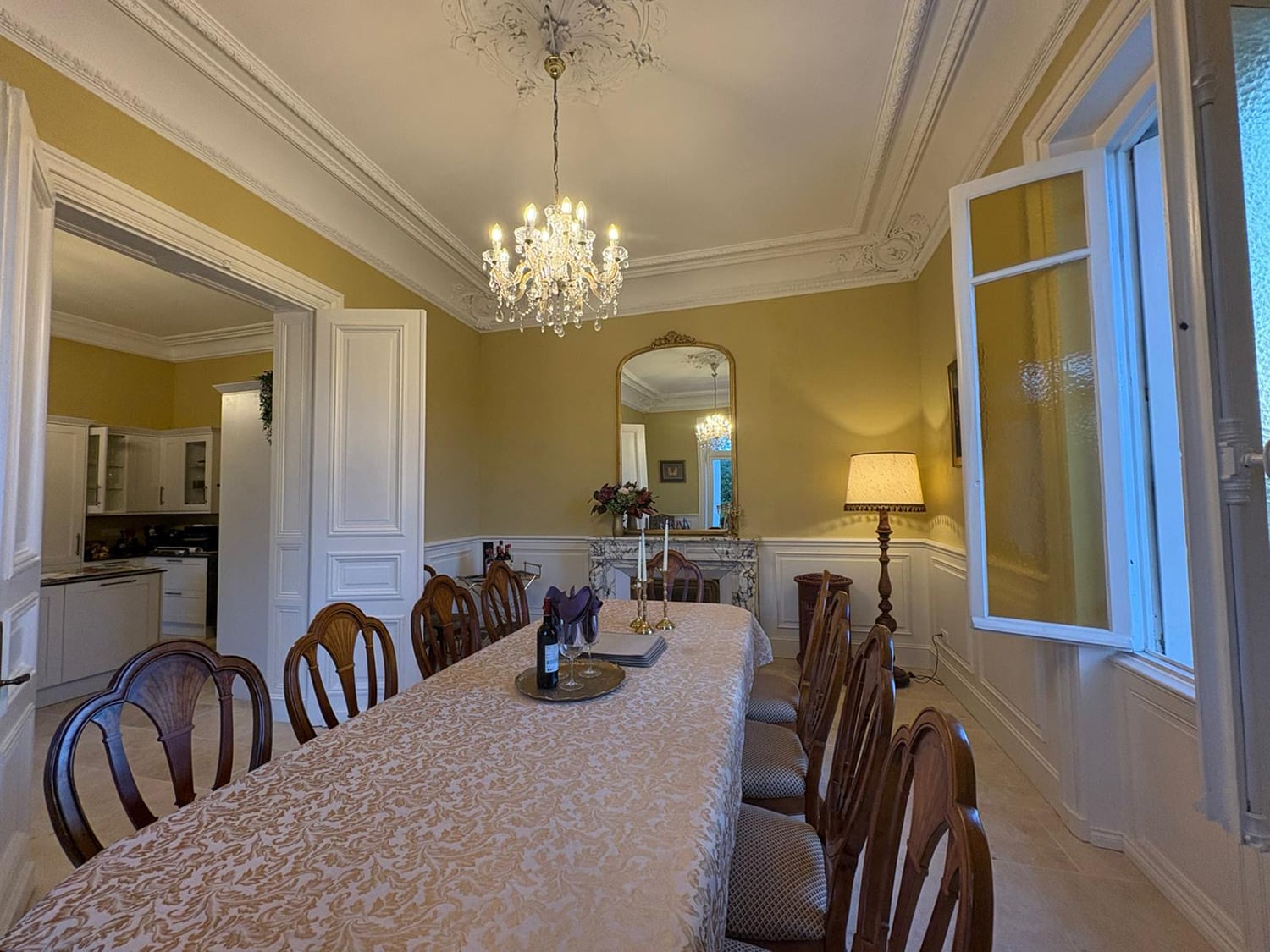 Salle à manger | Château de vacances en Nouvelle-Aquitaine