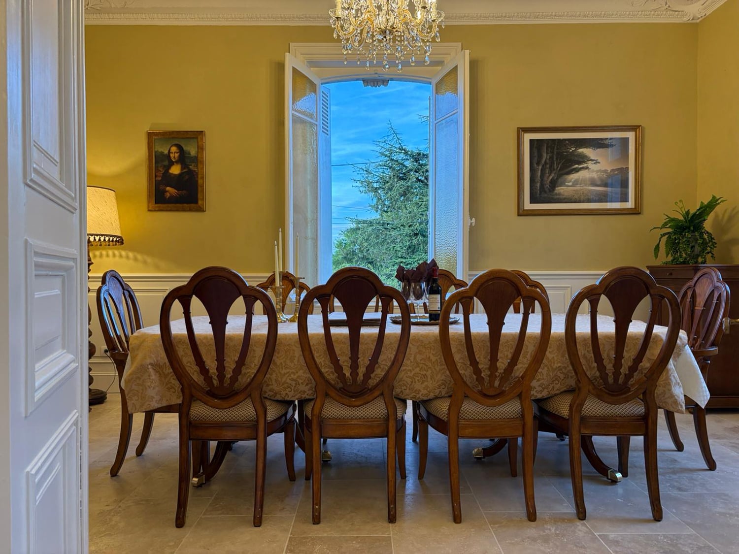 Salle à manger | Château de vacances en Nouvelle-Aquitaine