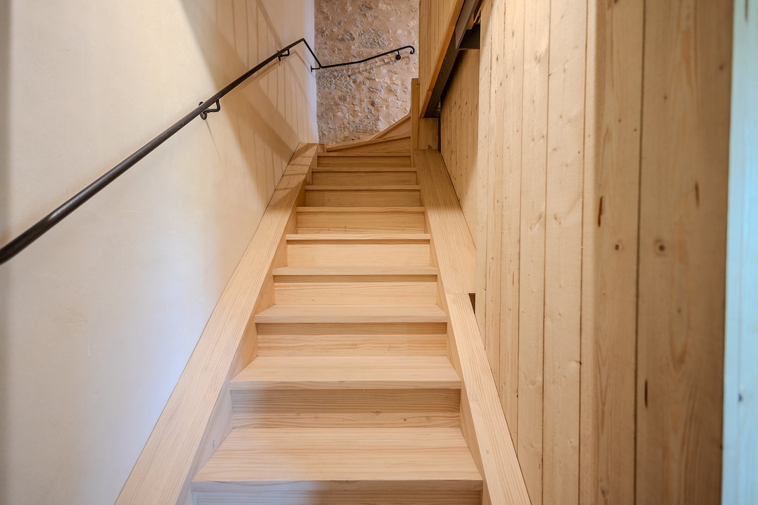 Escalier | Maison de vacances à Clermont-Dessous