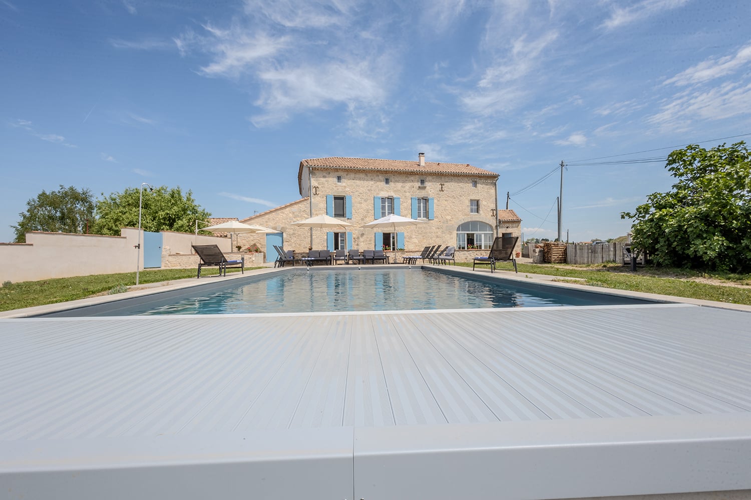 Maison de vacances à Clermont-Dessous avec piscine privée