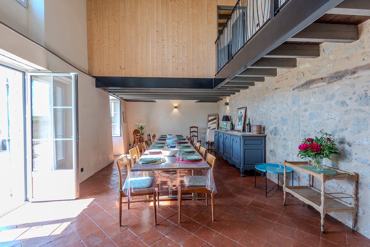 Salle à manger | Maison de vacances à Clermont-Dessous