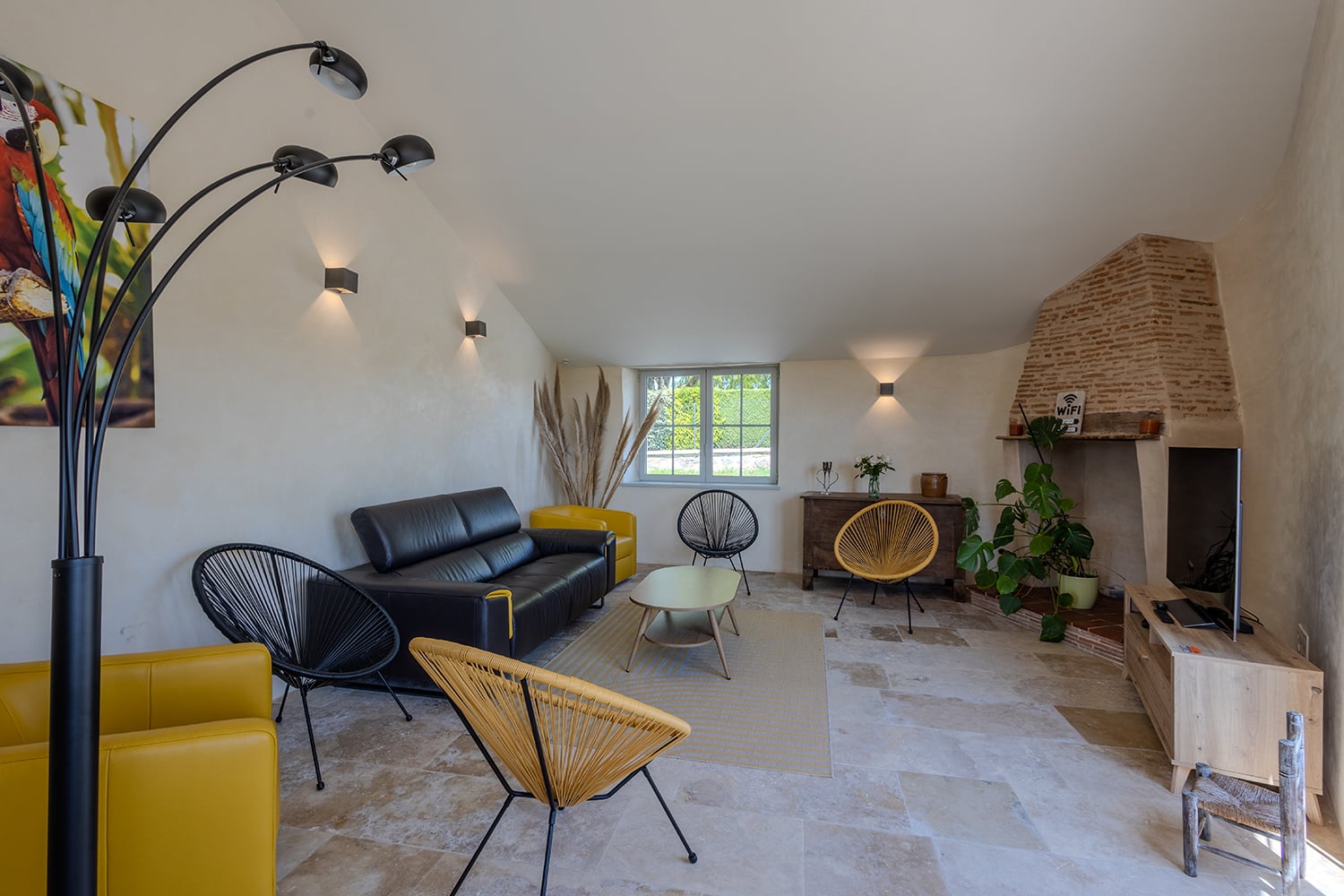 Salon | Maison de vacances à Clermont-Dessous