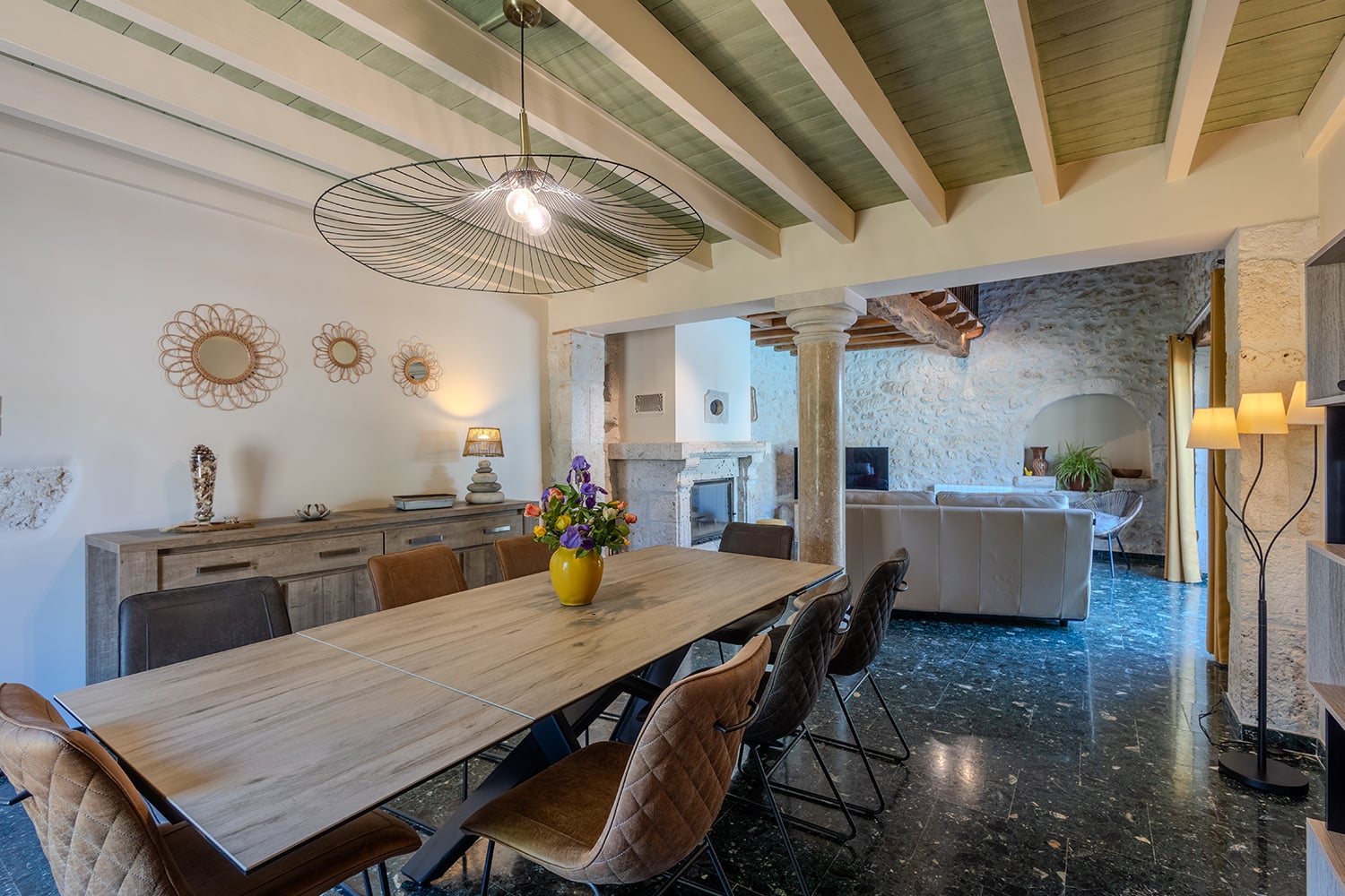 Salle à manger | Maison de vacances à Montesquieu