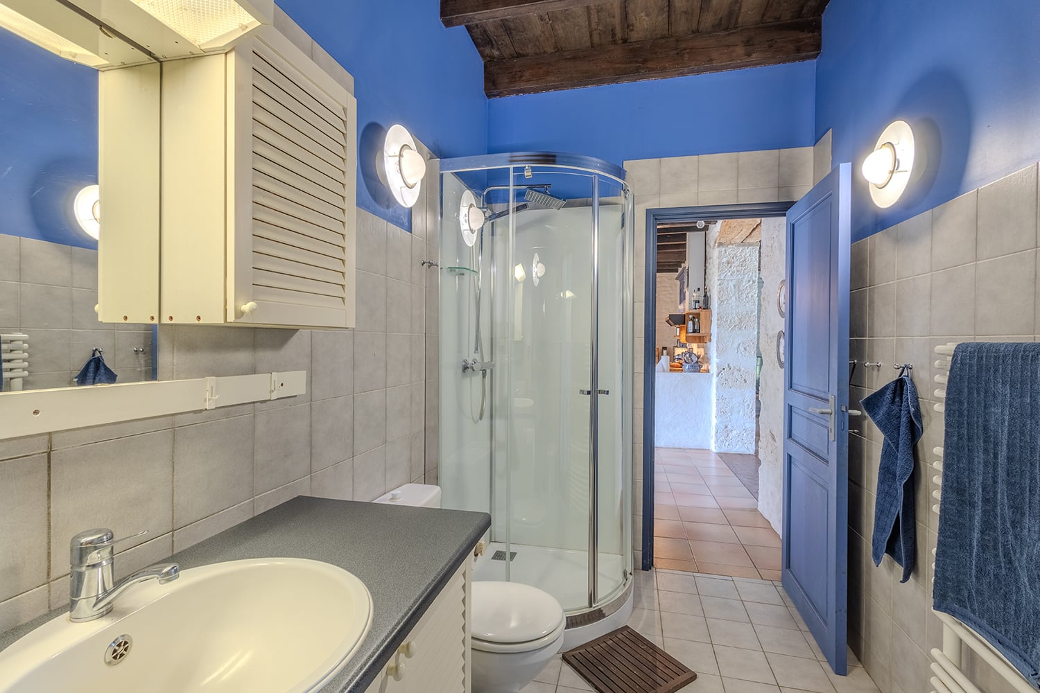 Salle de bain | Maison de vacances à Plaisance