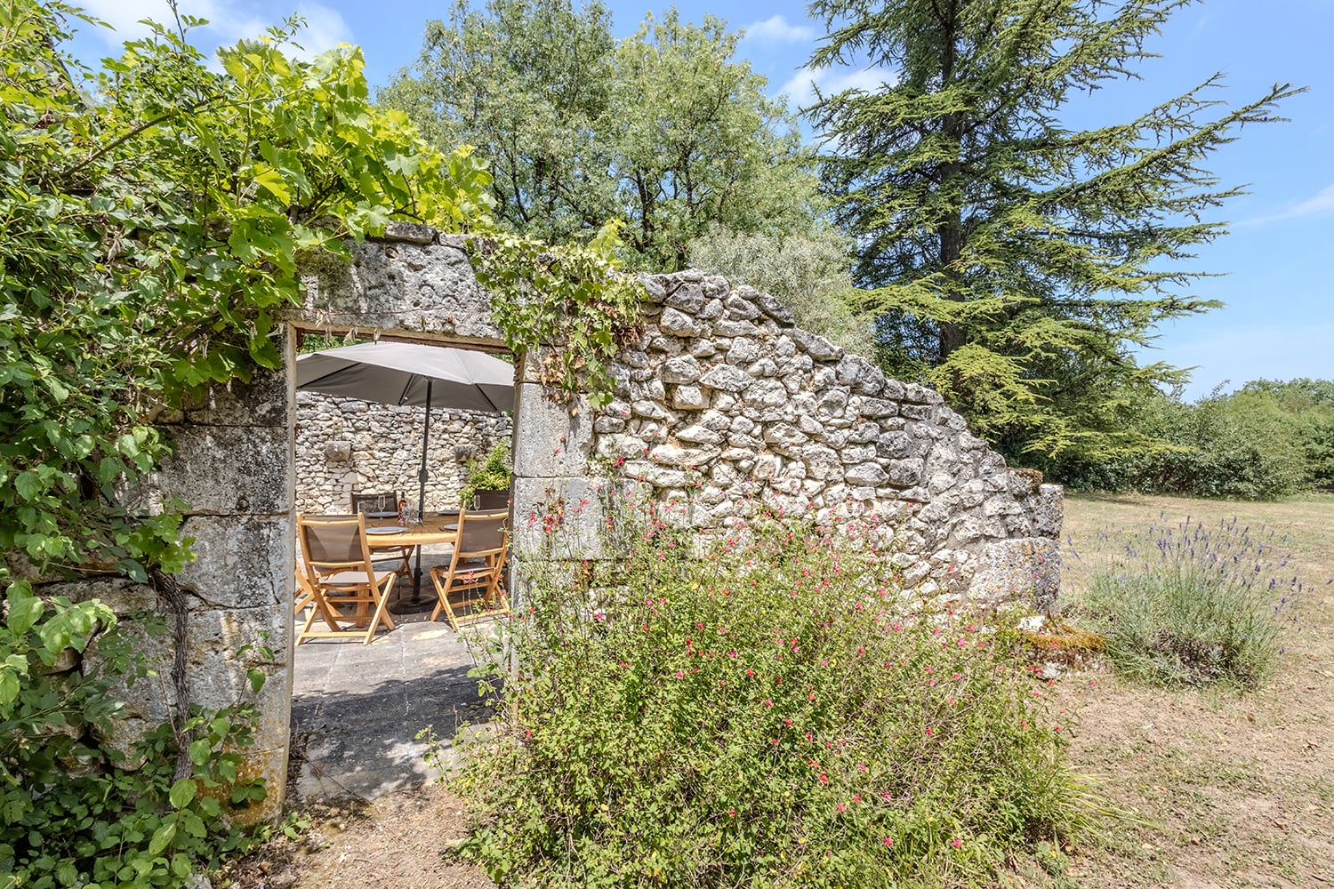 Terrasse de salle à manger