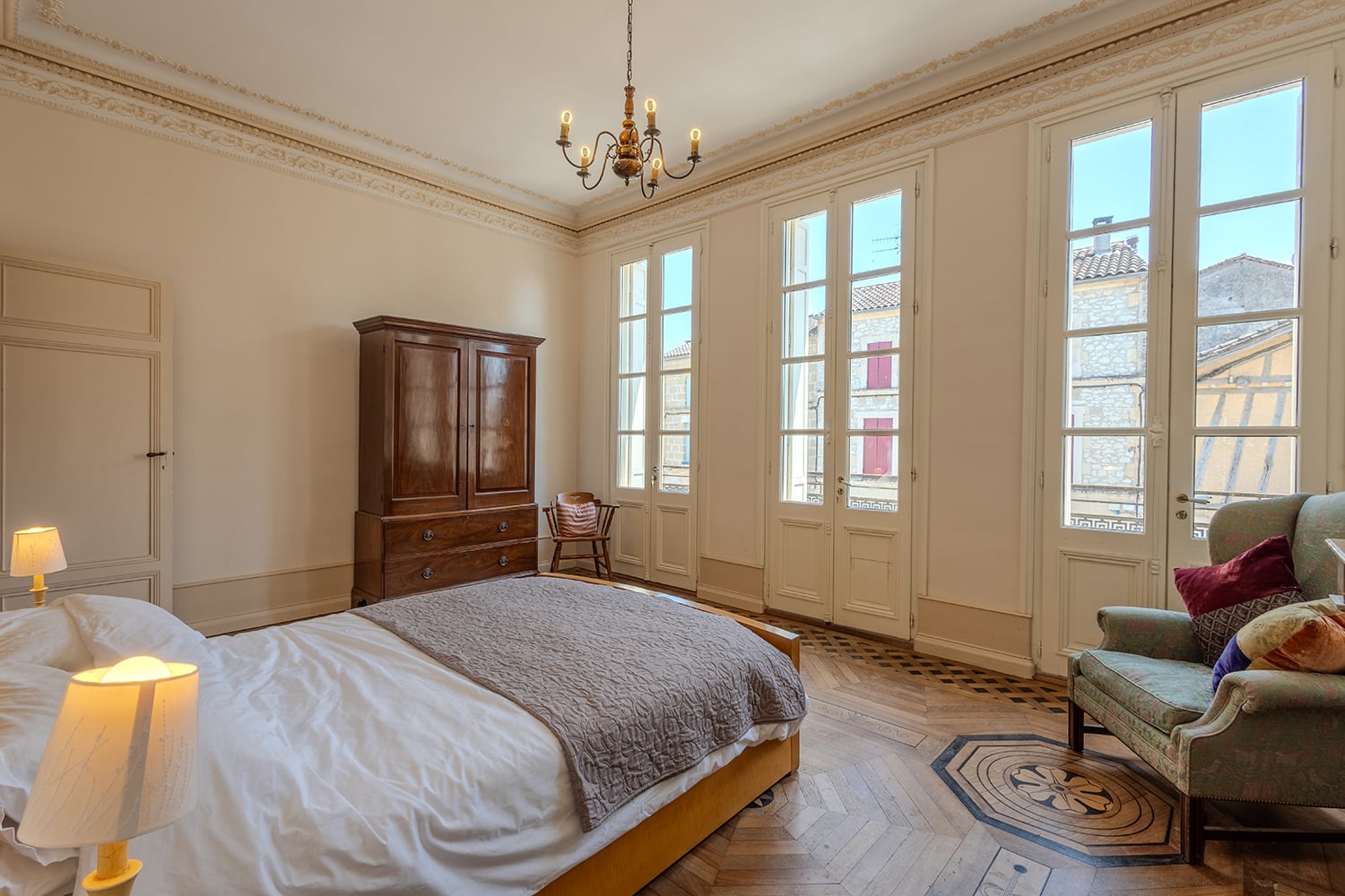 Chambre | Maison de vacances à Lauzun
