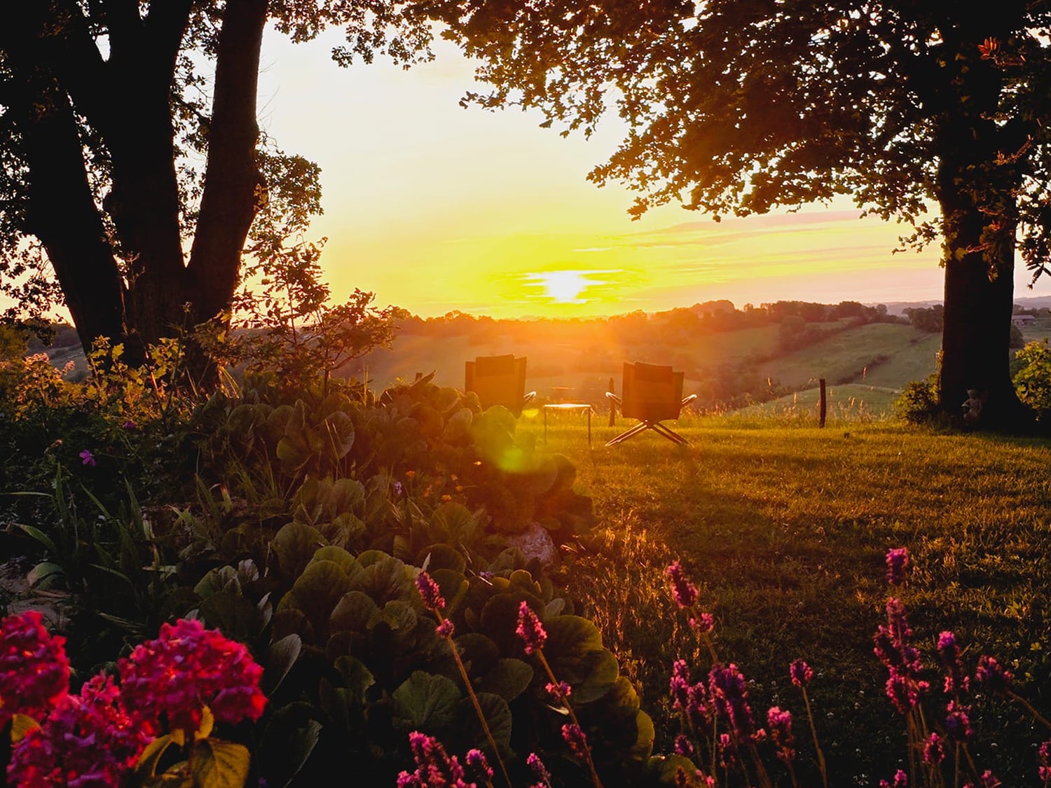 Coucher du soleil