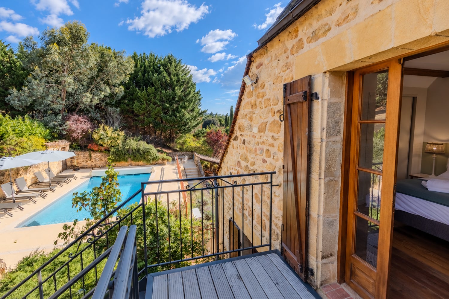 Terrasse de la chambre | Maison de vacances près de Sarlat-la-Canéda