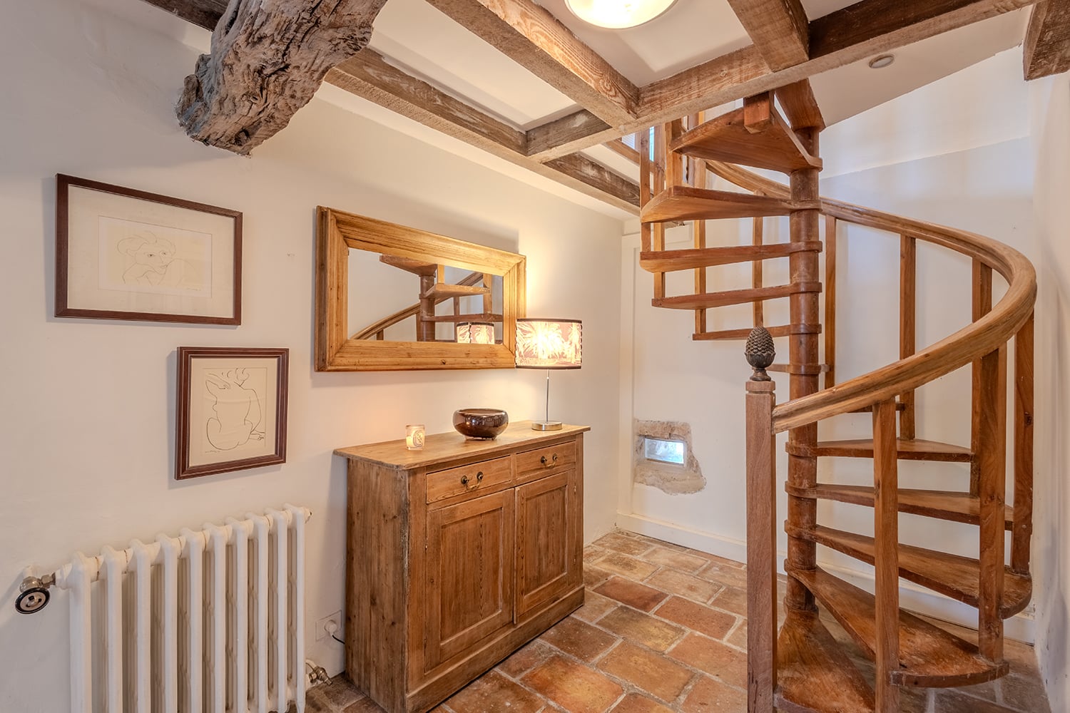 Escalier | Maison de vacances à Montcuq-en-Quercy-Blanc