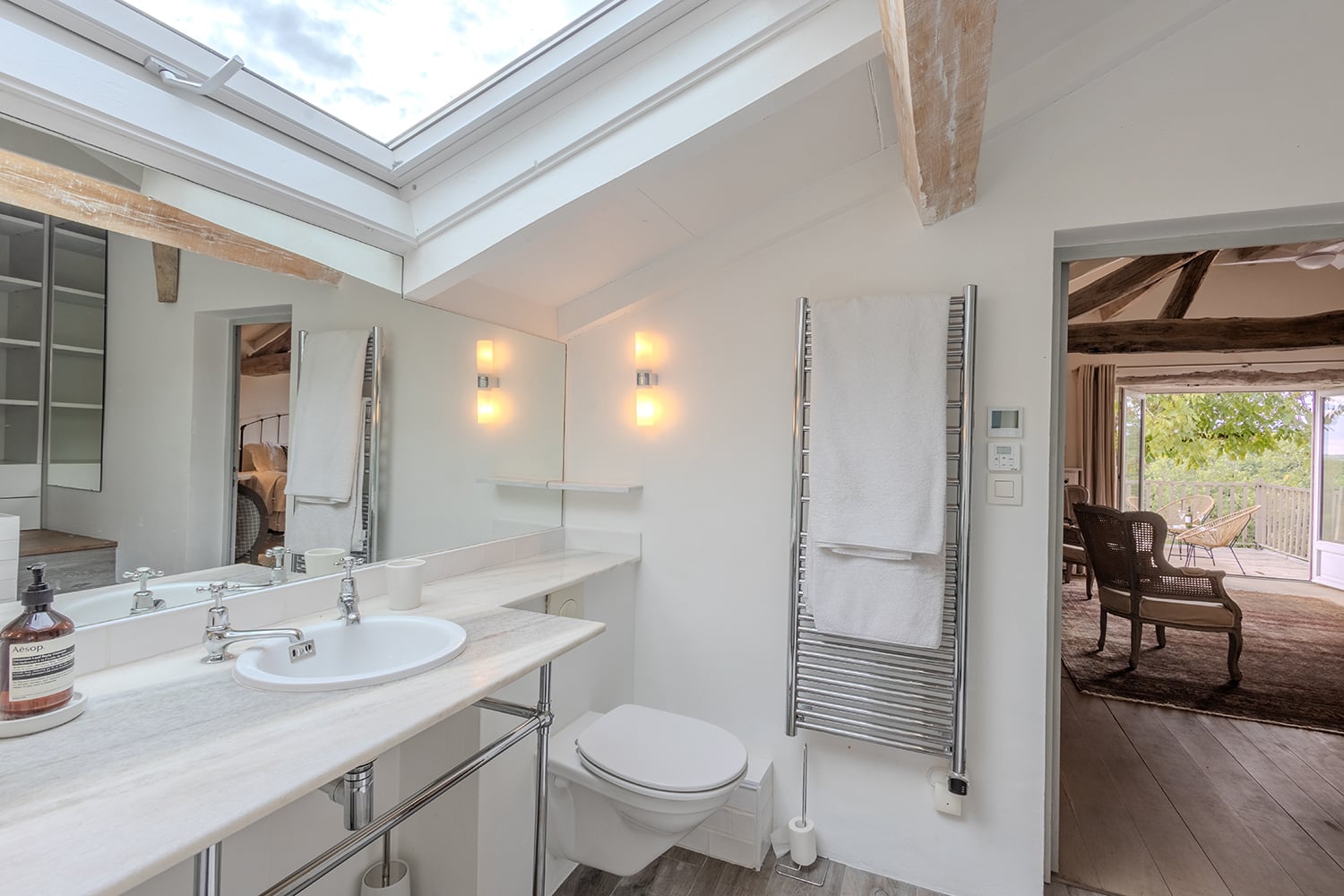 Salle du bain | Maison de vacances à Montcuq-en-Quercy-Blanc