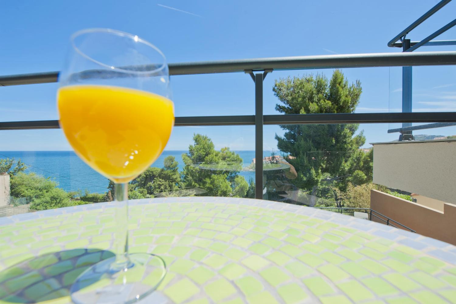 Terrasse du 1er étage | Villa de vacances à Collioure