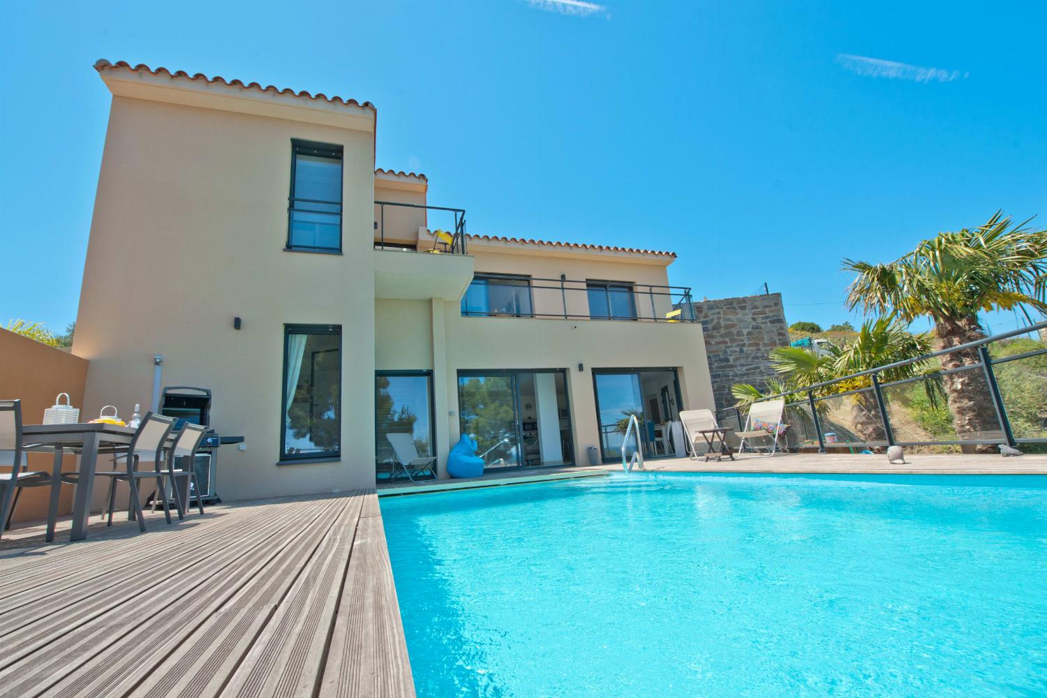 Villa de vacances à Collioure avec piscine privée