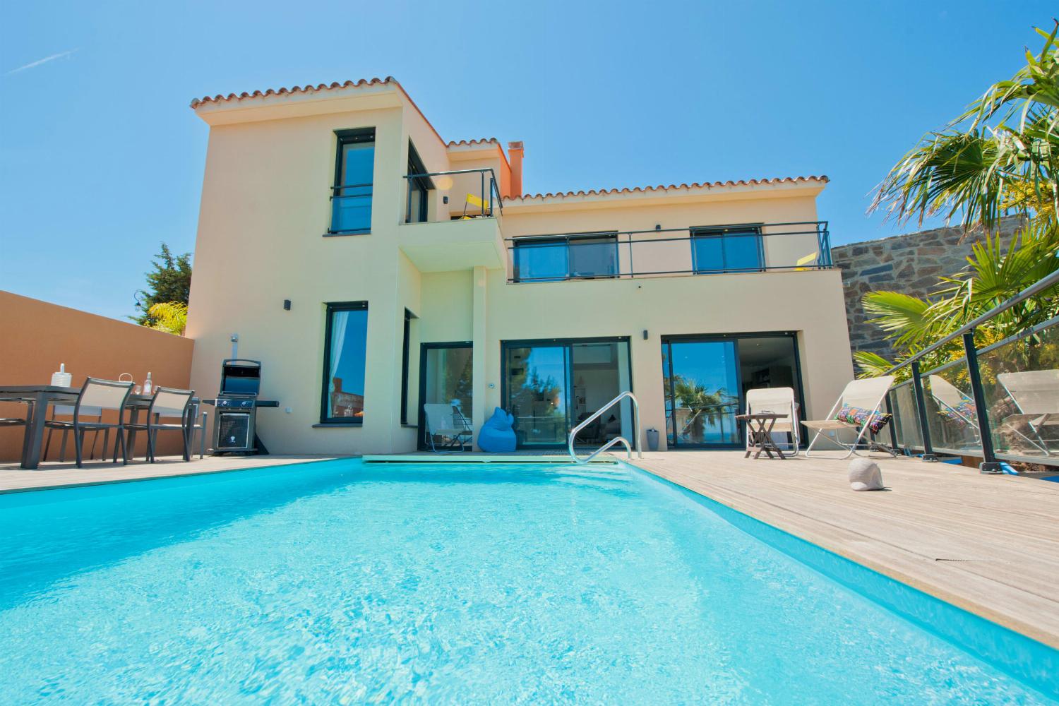 Villa de vacances à Collioure avec piscine privée