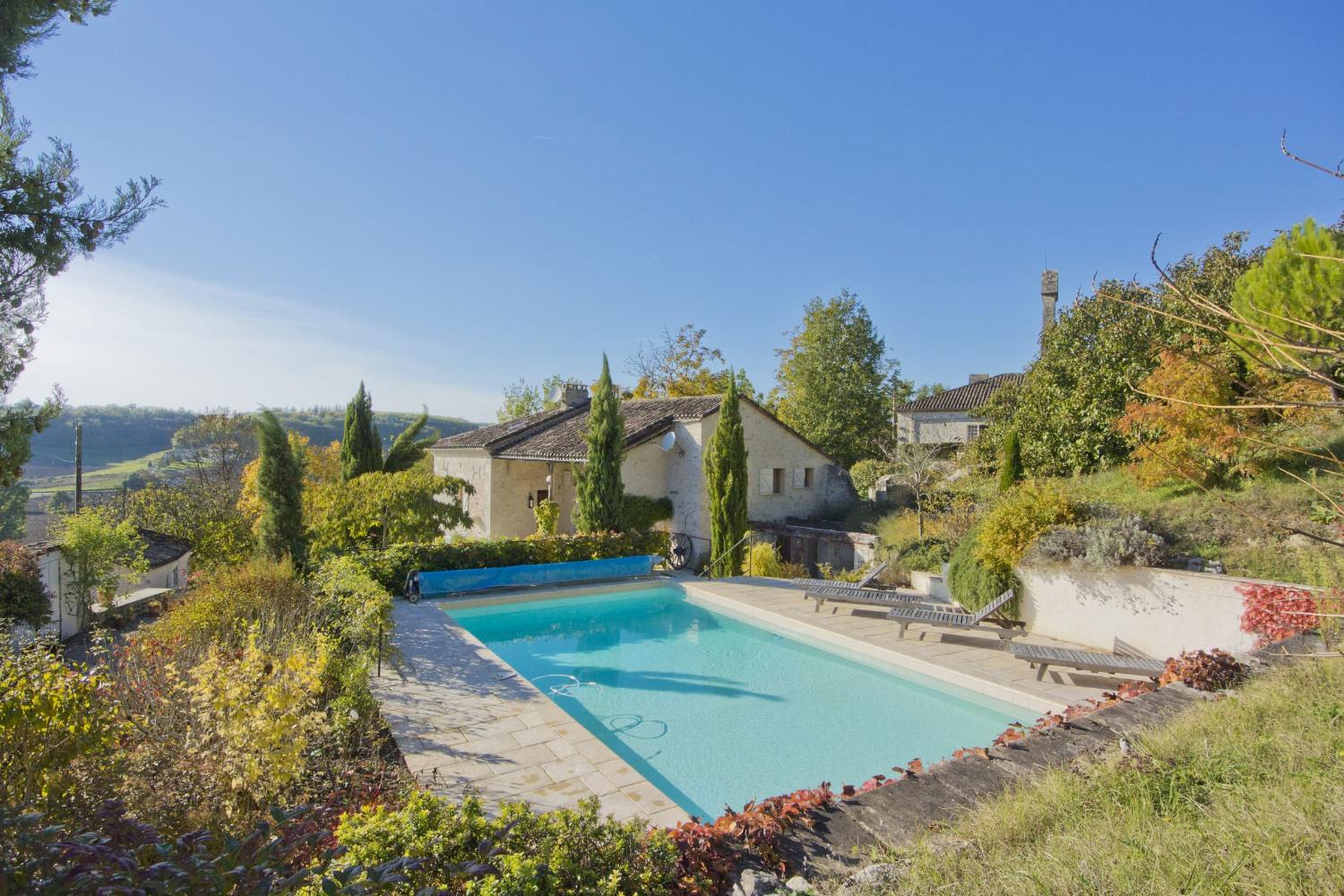Maison de vacances dans le Tarn-en-Garonne avec piscine privée chauffée
