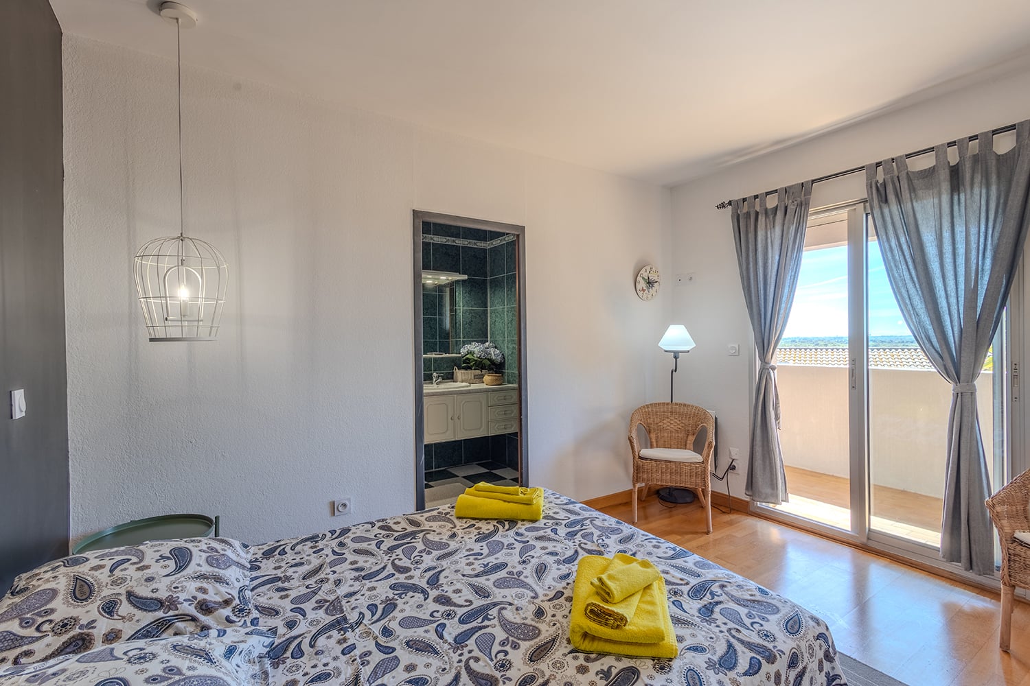 Chambre | Villa de vacances à Portiragnes