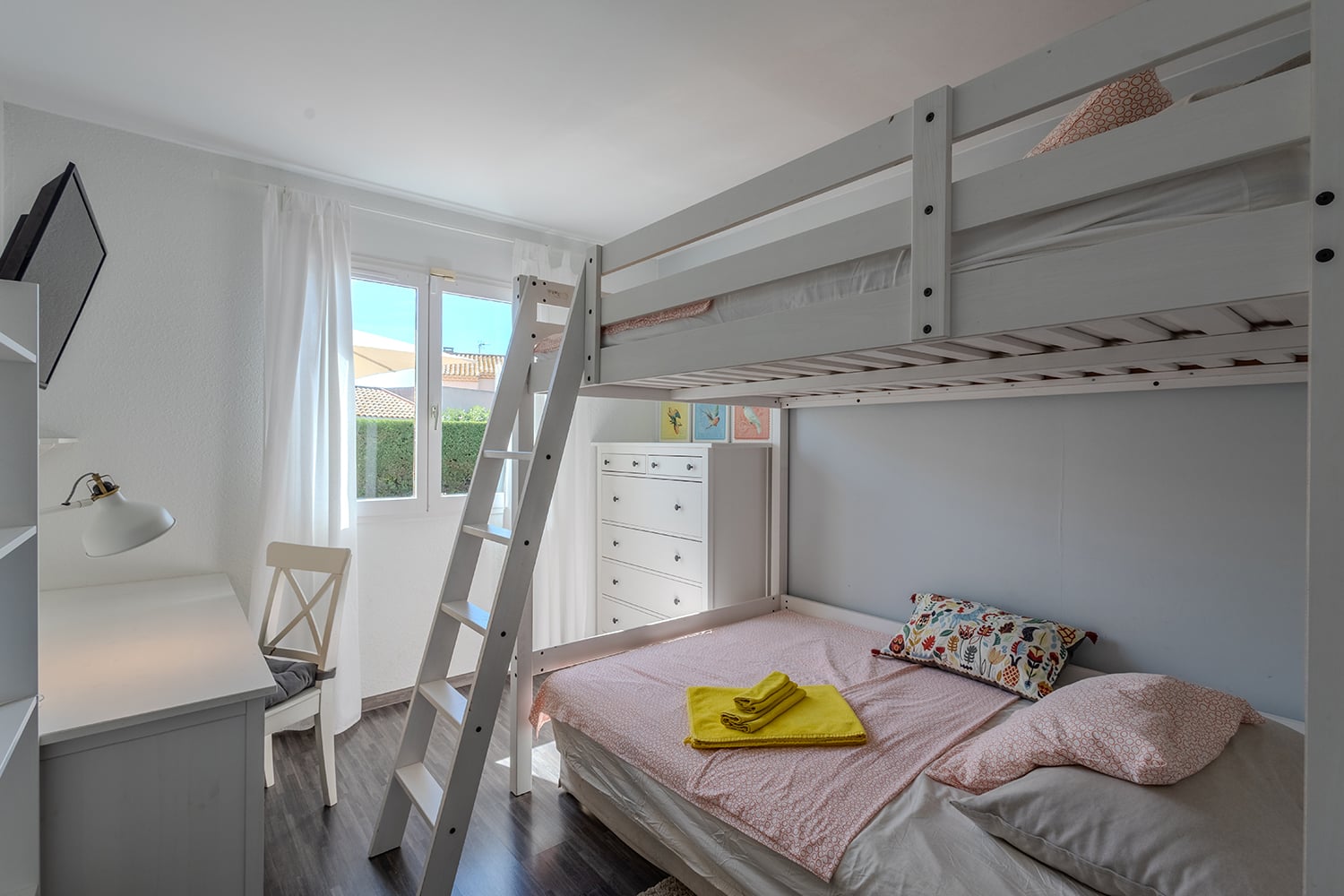 Chambre | Villa de vacances à Portiragnes