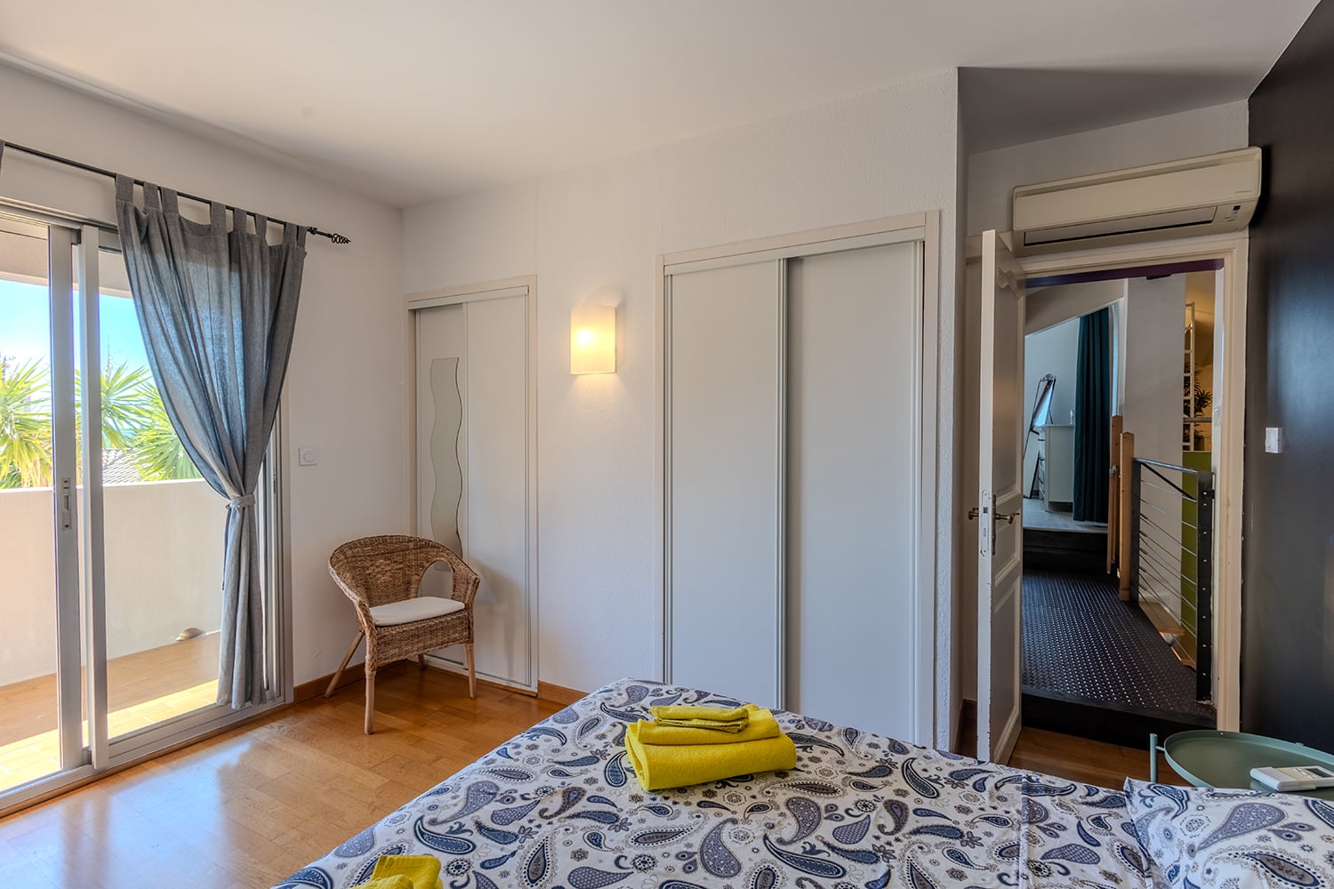 Chambre | Villa de vacances à Portiragnes