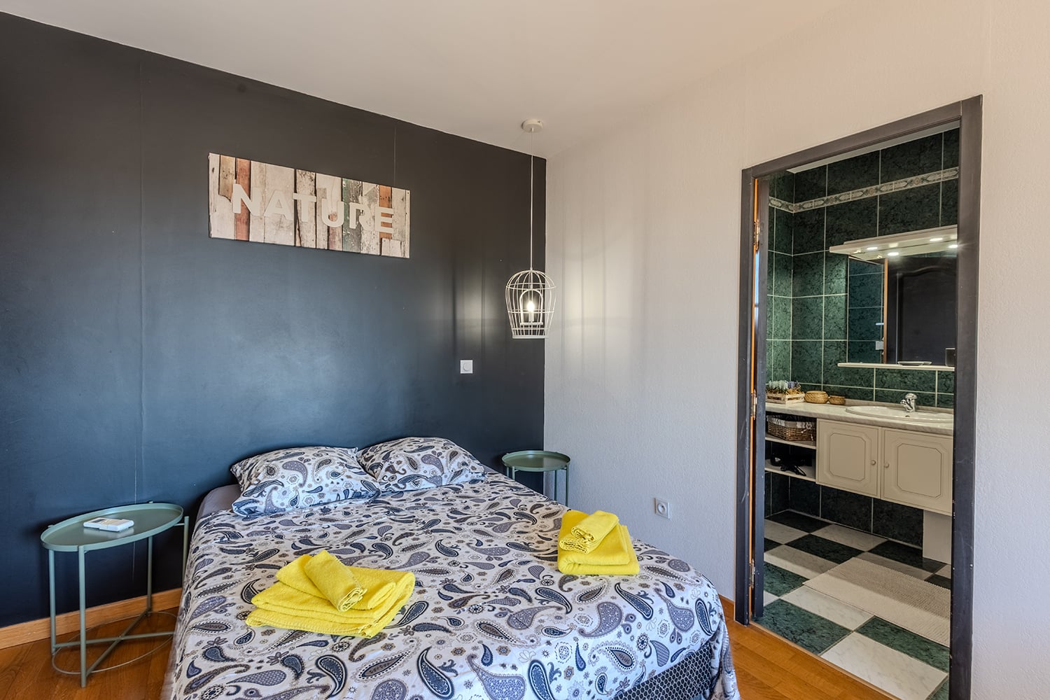 Chambre | Villa de vacances à Portiragnes