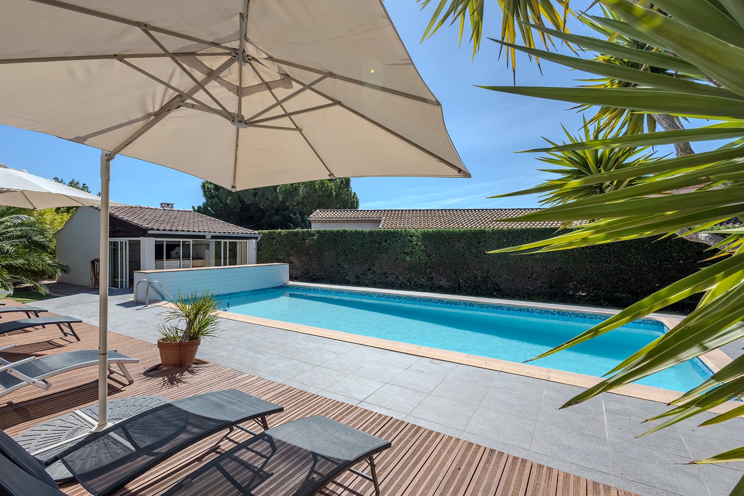Piscine privée chauffée