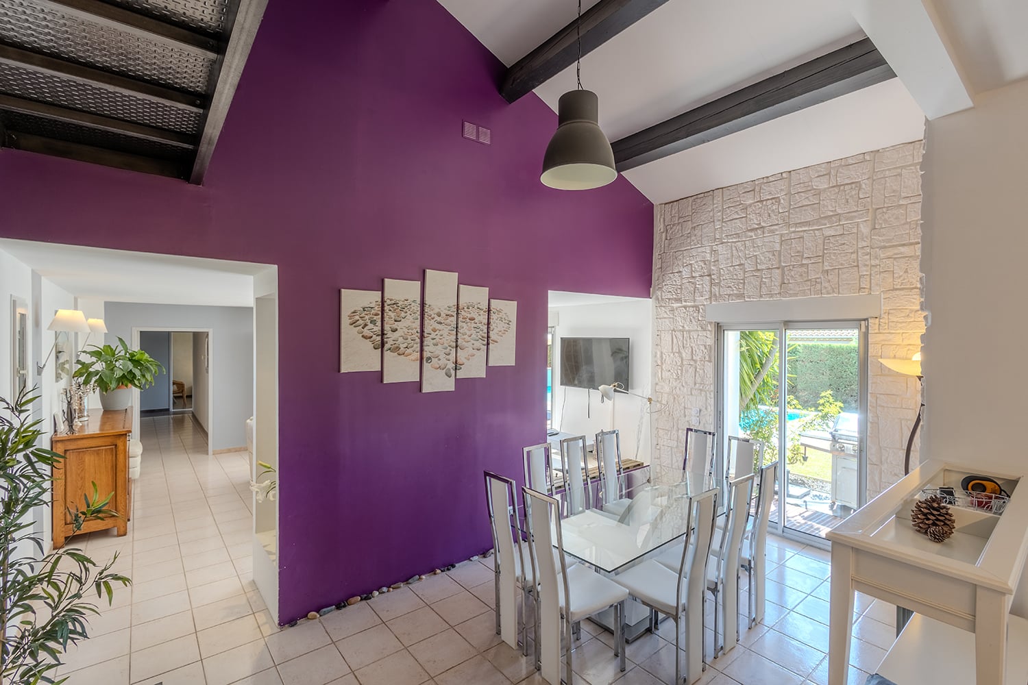 Salle à manger | Villa de vacances à Portiragnes
