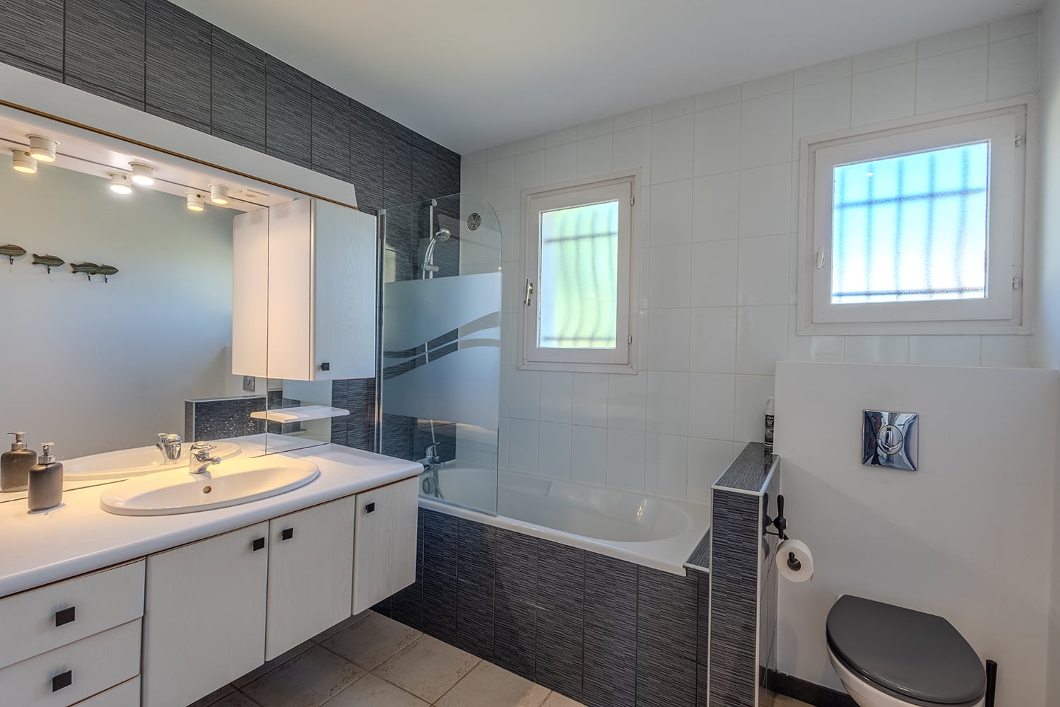 Salle de bain | Villa de vacances à Portiragnes