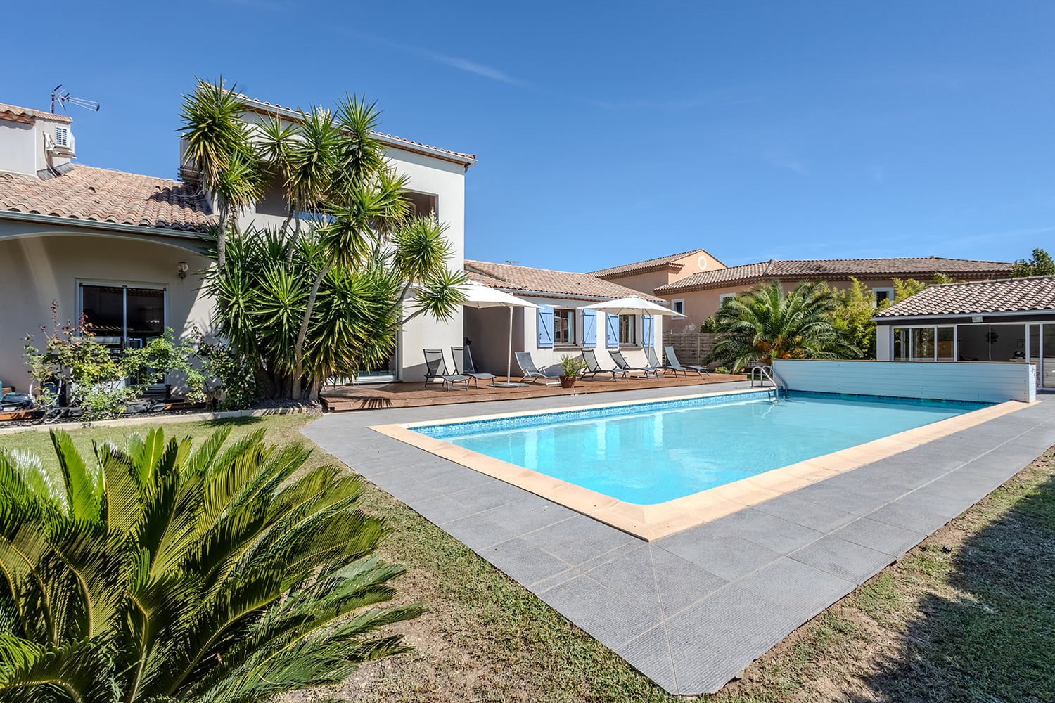 Villa de vacances à Portiragnes avec piscine privée chauffée