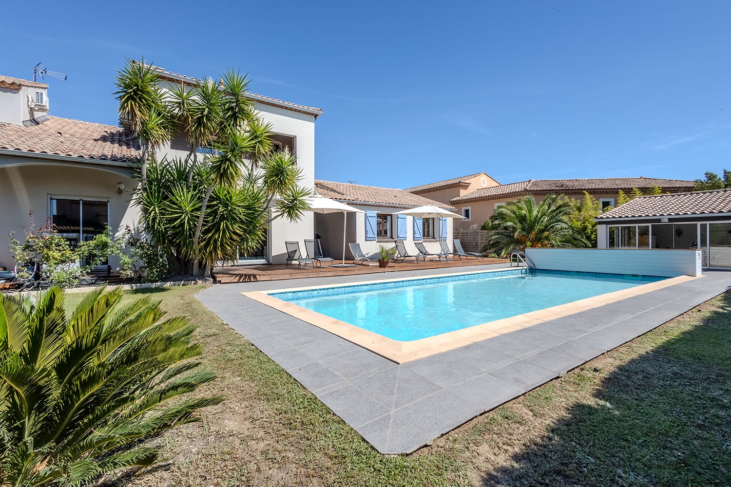 Villa de vacances à Portiragnes avec piscine privée chauffée