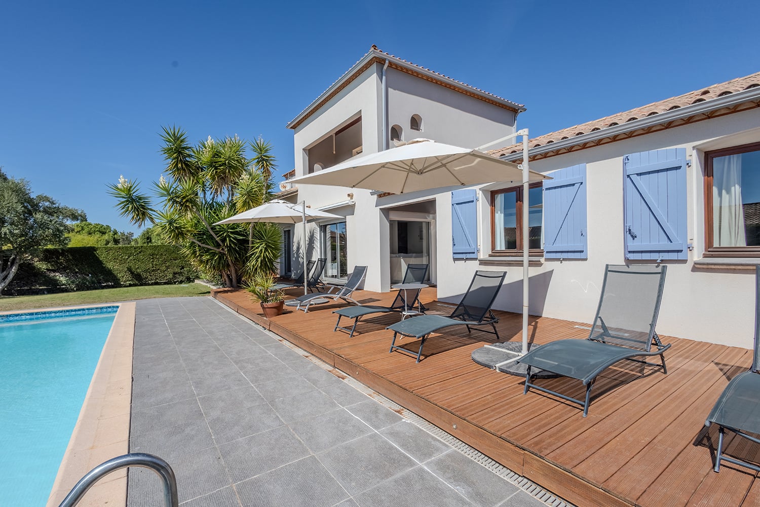Villa de vacances à Portiragnes avec piscine privée chauffée