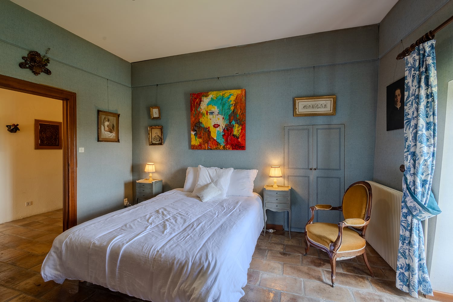 Chambre | Maison de vacances à à Blauzac