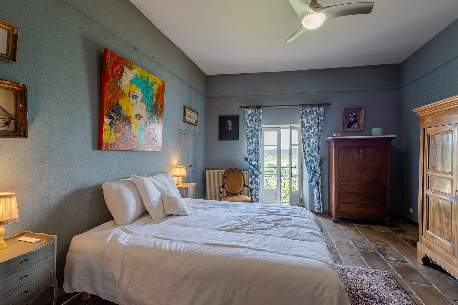 Chambre | Maison de vacances à à Blauzac