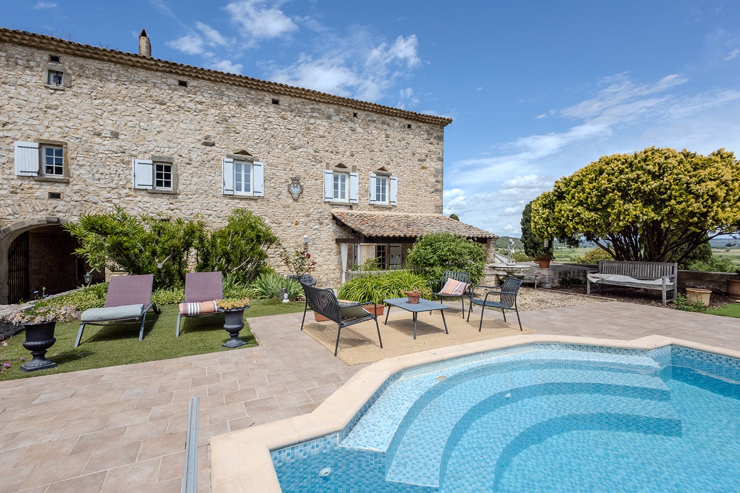Holiday home in Blauzac with private pool