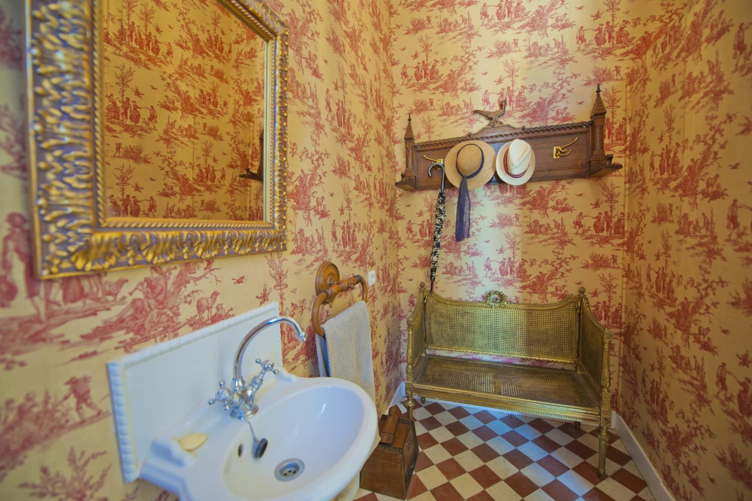 Salle de bain | Château de vacances à Najac