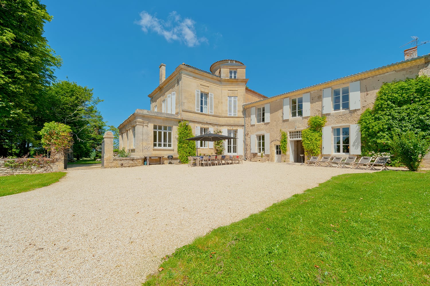 Château de vacances en Gironde