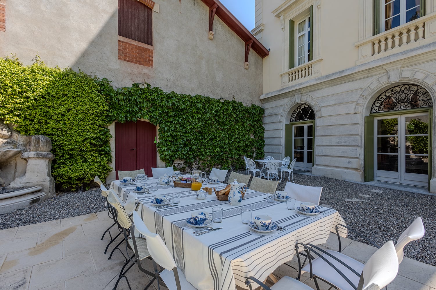 Terrasse de salle à manger