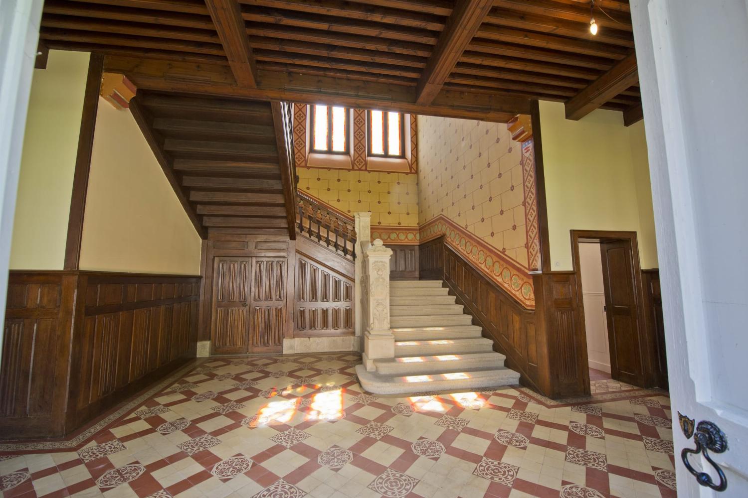 Escalier | Château de vacances en Haute-Vienne