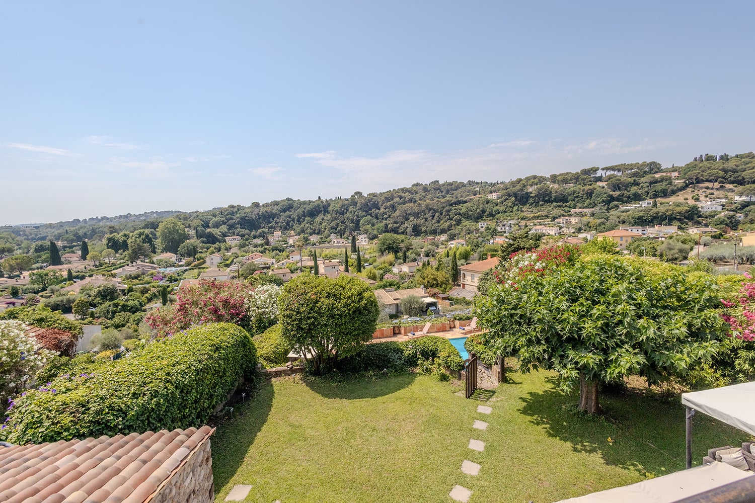 Jardin et vue