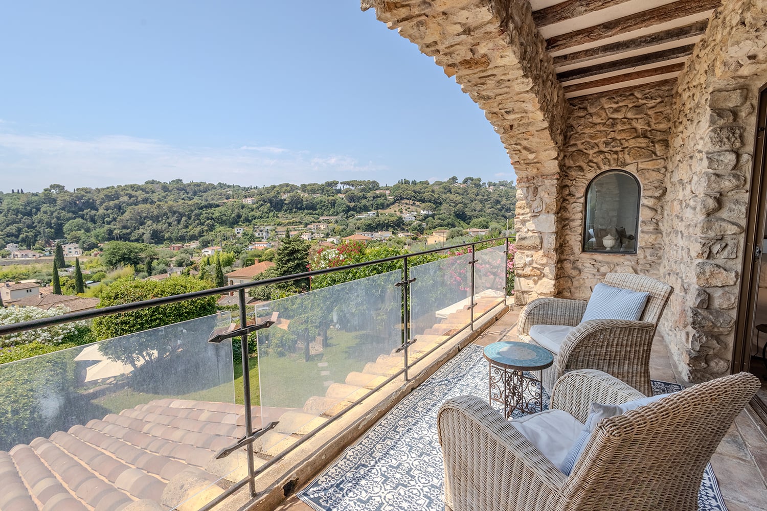 Terrasse au 1er étage | Maison de vacances à Biot