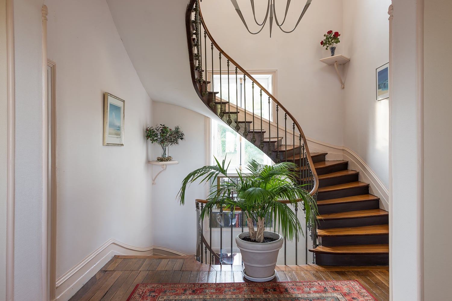 Escalier | Château de vacances à Dignac