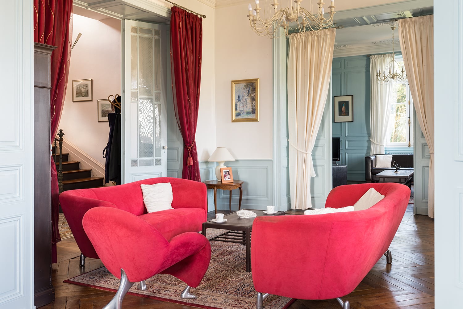 Salon | Château de vacances à Dignac