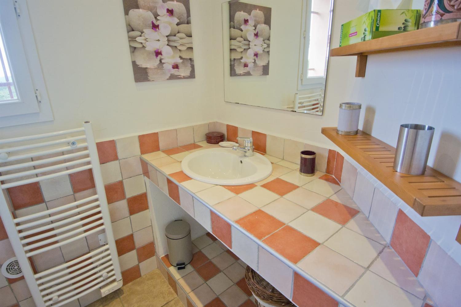 Salle de bain | Villa de vacances en Corse