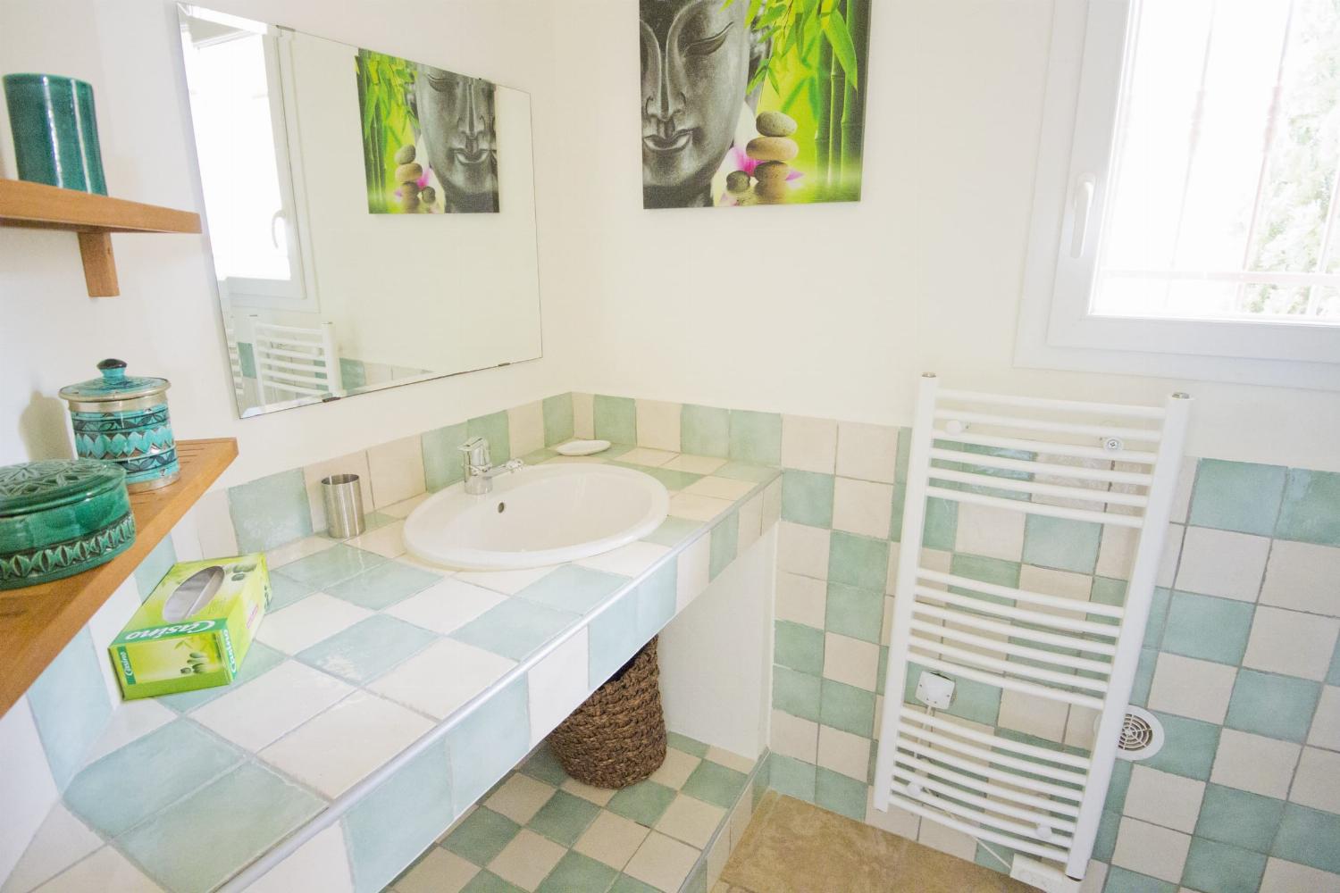 Salle de bain | Villa de vacances en Corse