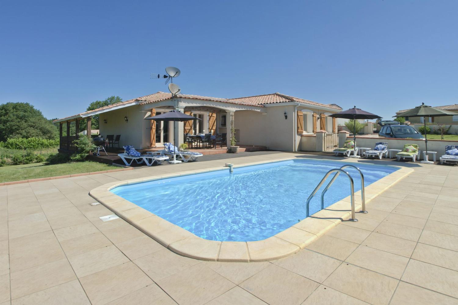 Villa de vacances dans le Tarn avec piscine privée