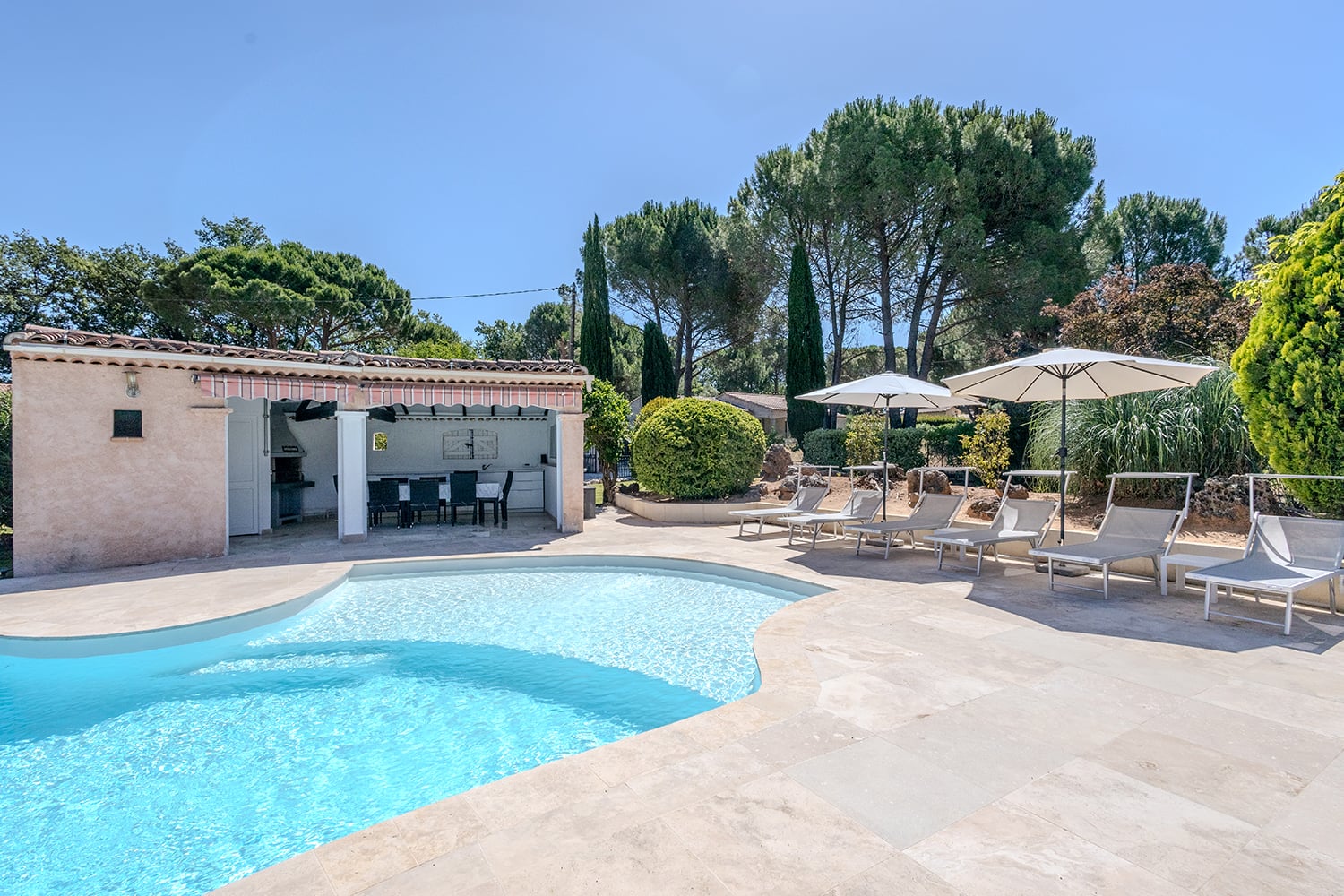 Private heated pool Private heated pool