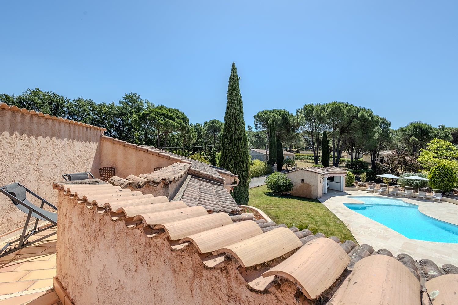 Terrasse au 1er étage