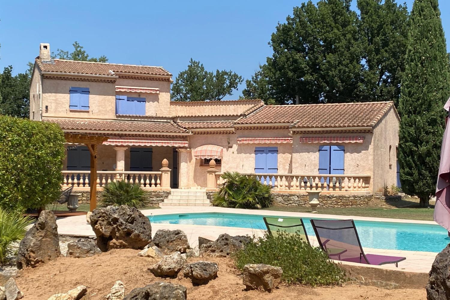Villa de vacances en Provence avec piscine privée chauffée