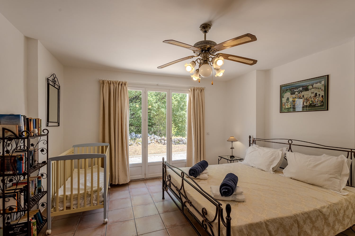 Chambre | Villa de vacances à Seillans