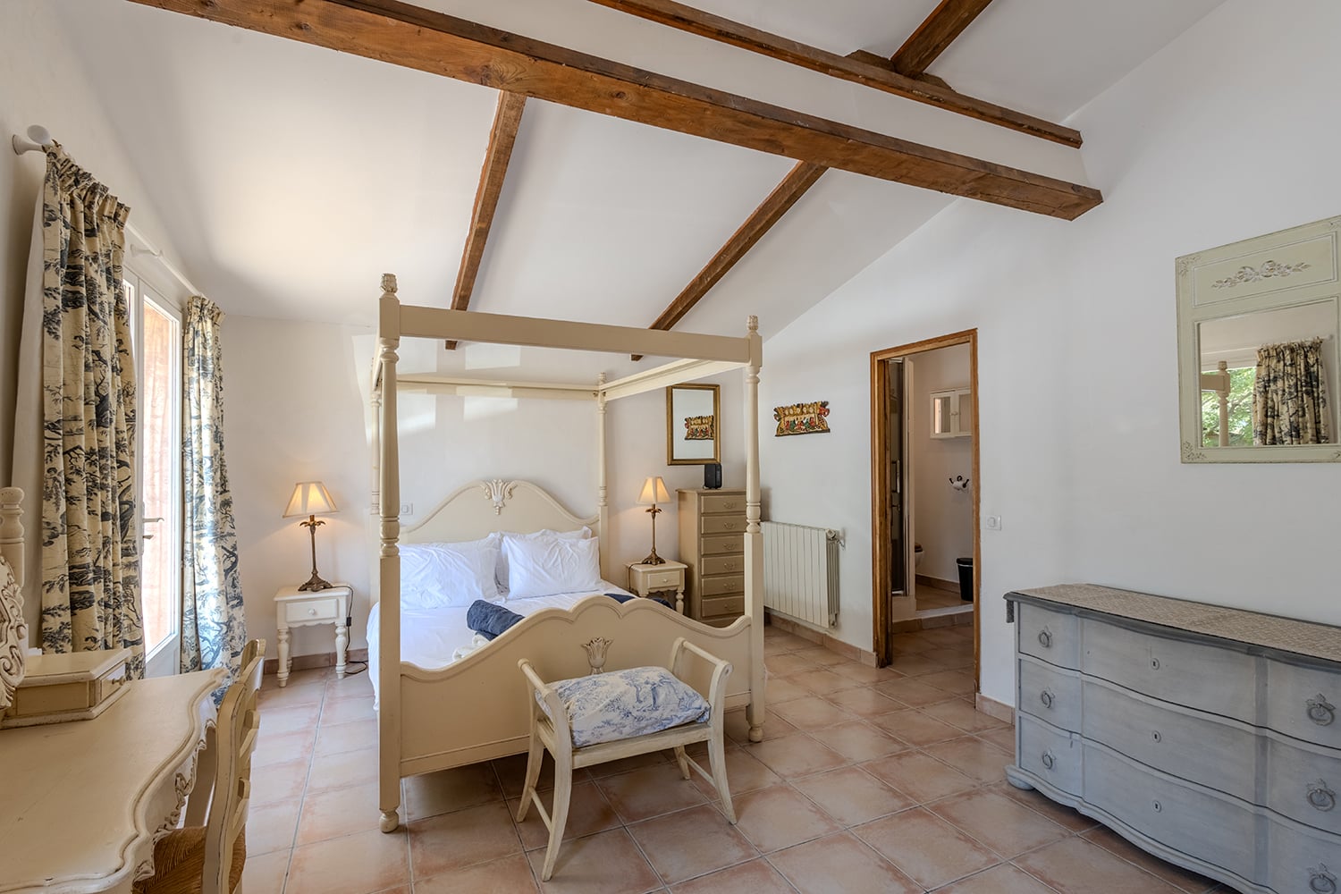Chambre | Villa de vacances à Seillans