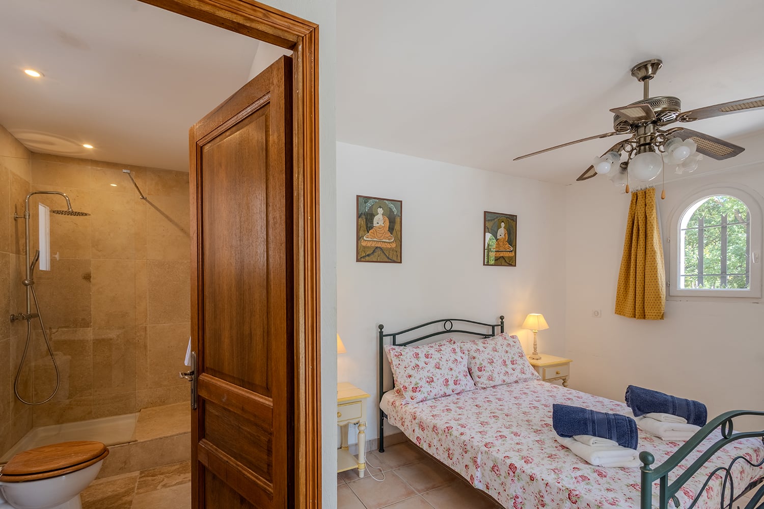 Chambre | Villa de vacances à Seillans